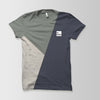 #Olive Geometric Tee