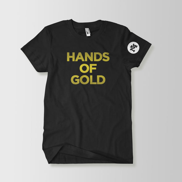 Hands of Gold Black Tee