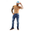 Ripped Slim Fit Jean 1022