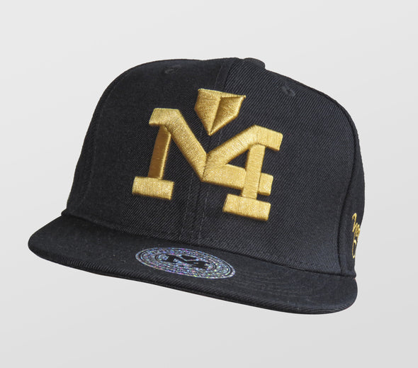 Black and Gold Yadi Signature Collection Cap 1032