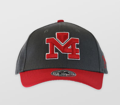 Gray/ Red M4 Logo Cap 1364