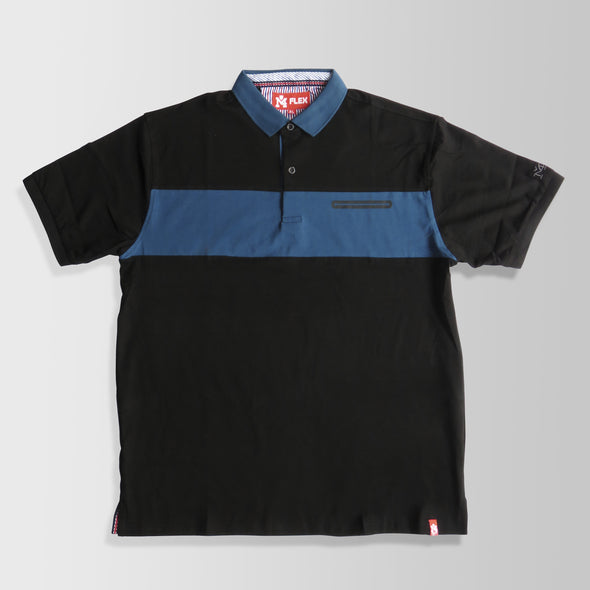 Black & Blue Polo Shirt